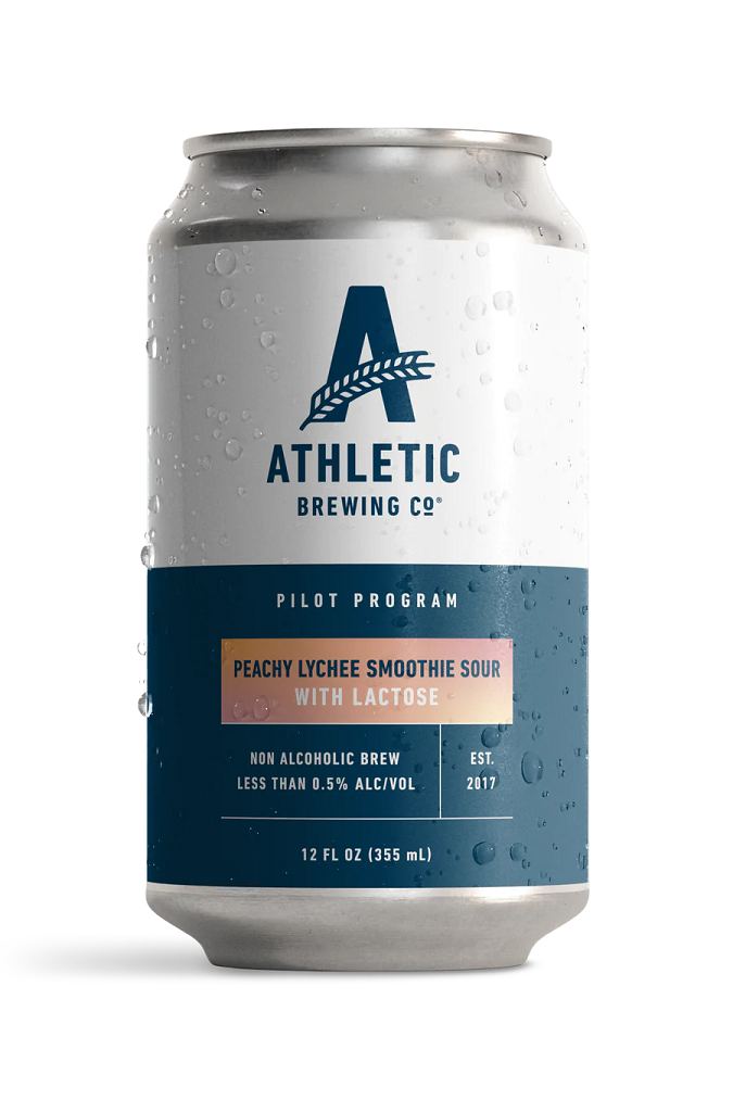 Athletic Brewing Co. Peachy Lychee Smoothie Sour