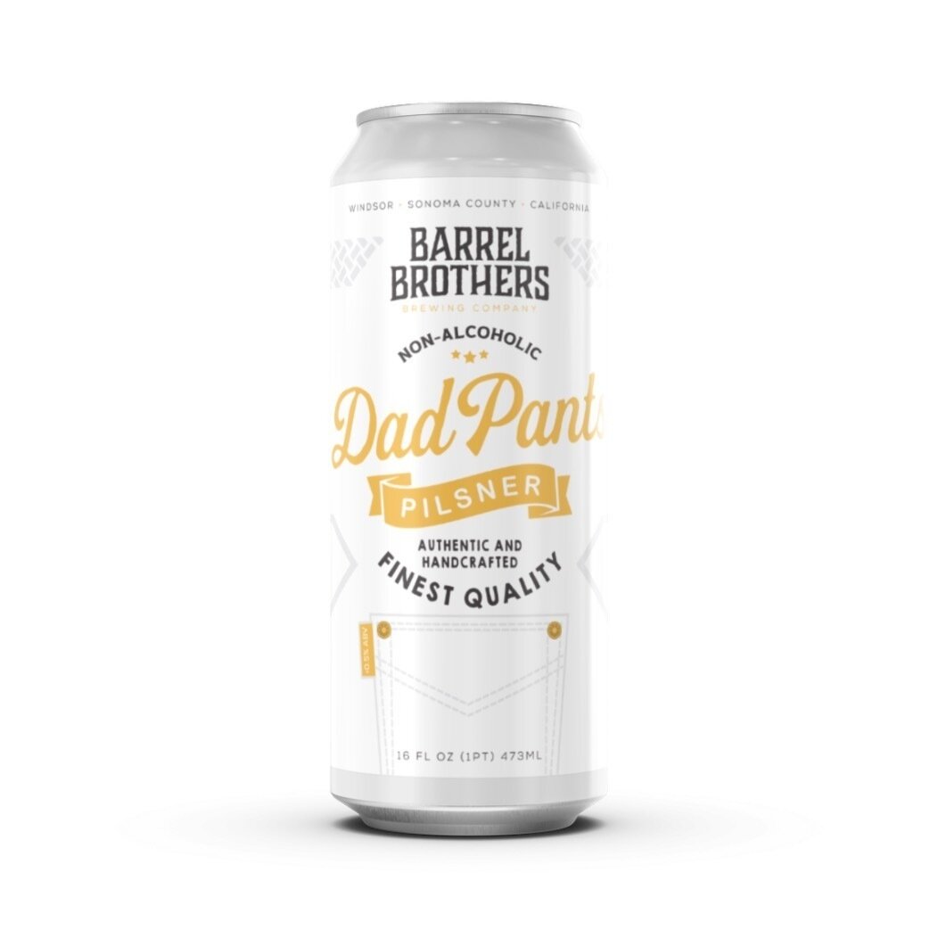 Barrel Brothers Brewing Company Non-Alcoholic Dad Pants