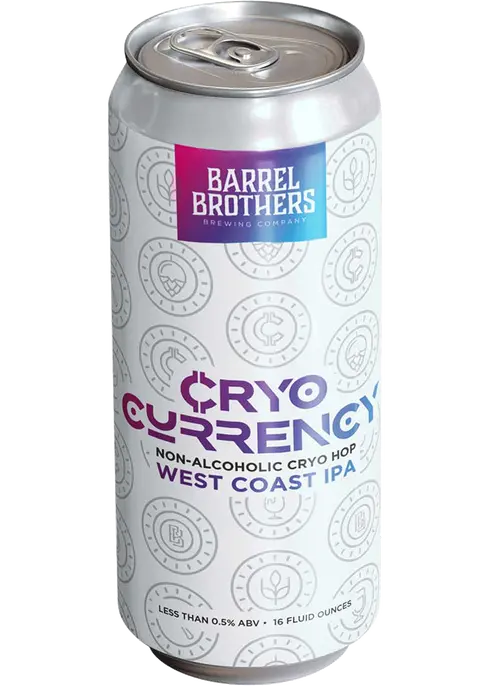 Barrel Brothers Brewing Company Non-Alcoholic Cryo Currency