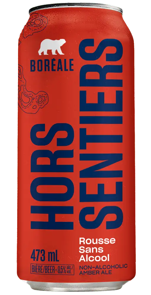 Boréale Hors Sentiers: Non-Alcoholic Amber Ale