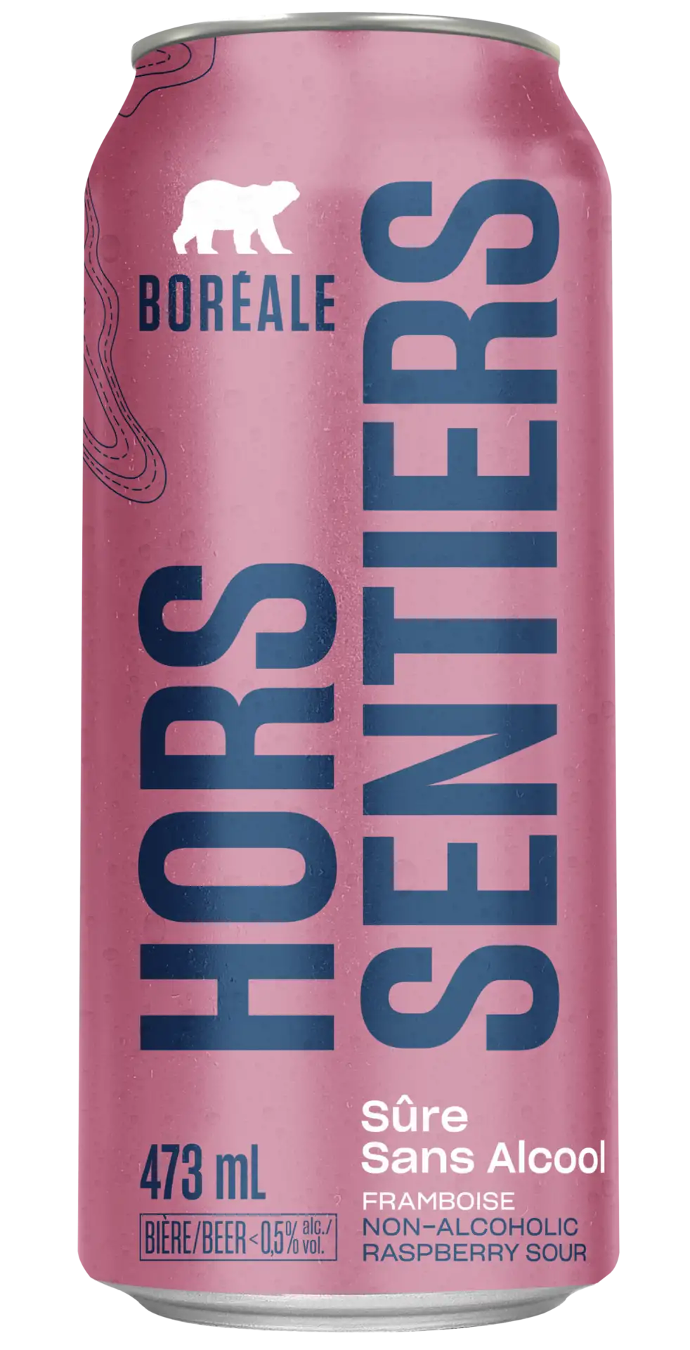 Boréale Hors Sentiers: Non-Alcoholic Raspberry Sour