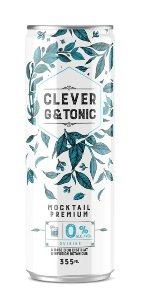 Clever Mocktails Non-Alcoholic Gin & Tonic