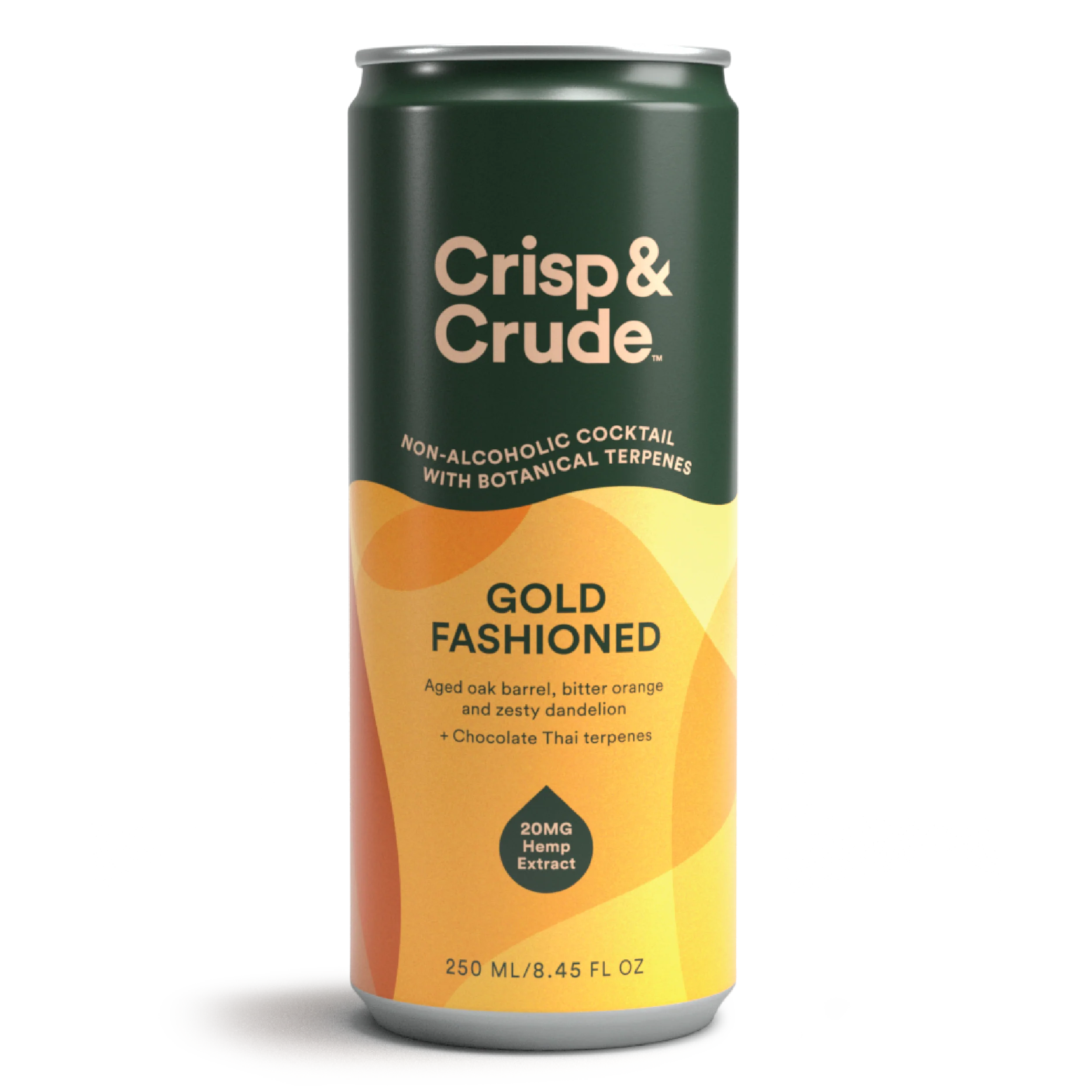 Crisp & Crude Gold Fashioned + Hemp