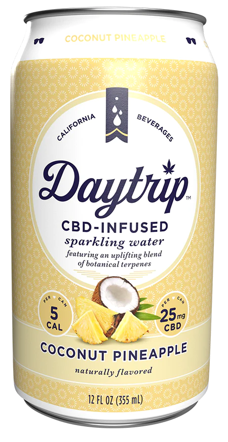 Daytrip Coconut Pineapple CBD Sparkling Water