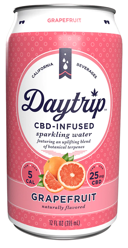 Daytrip Grapefruit CBD Sparkling Water