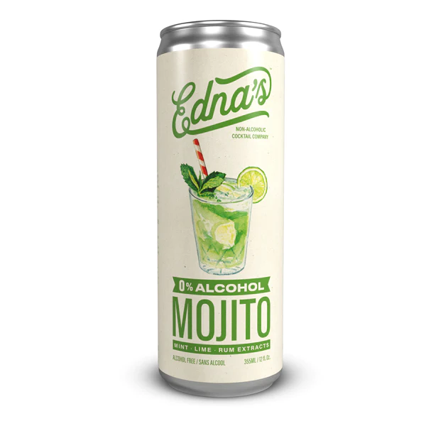 Edna's Non-Alcoholic Cocktail Co. Mojito