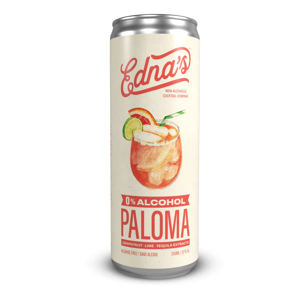 Edna's Non-Alcoholic Cocktail Co. Paloma 