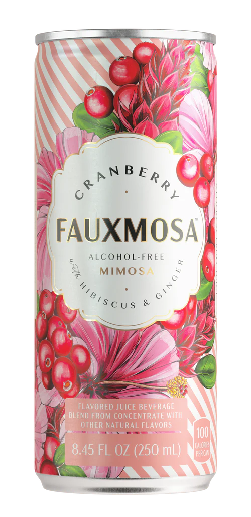 FAUXMOSA Cranberry with Hibiscus & Ginger