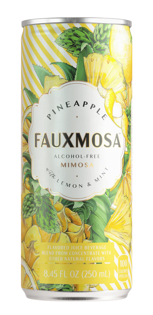 FAUXMOSA Pineapple with Lemon & Mint