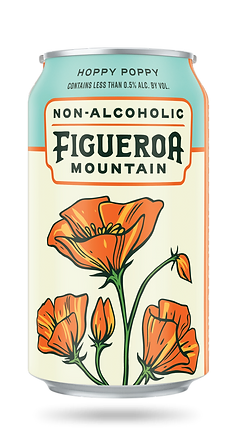 Figueroa Mountain Brew Co. Hoppy Poppy Non-Alcoholic IPA