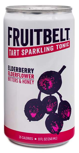 Fruitbelt Tart Sparkling Tonic Elderberry Elderflower