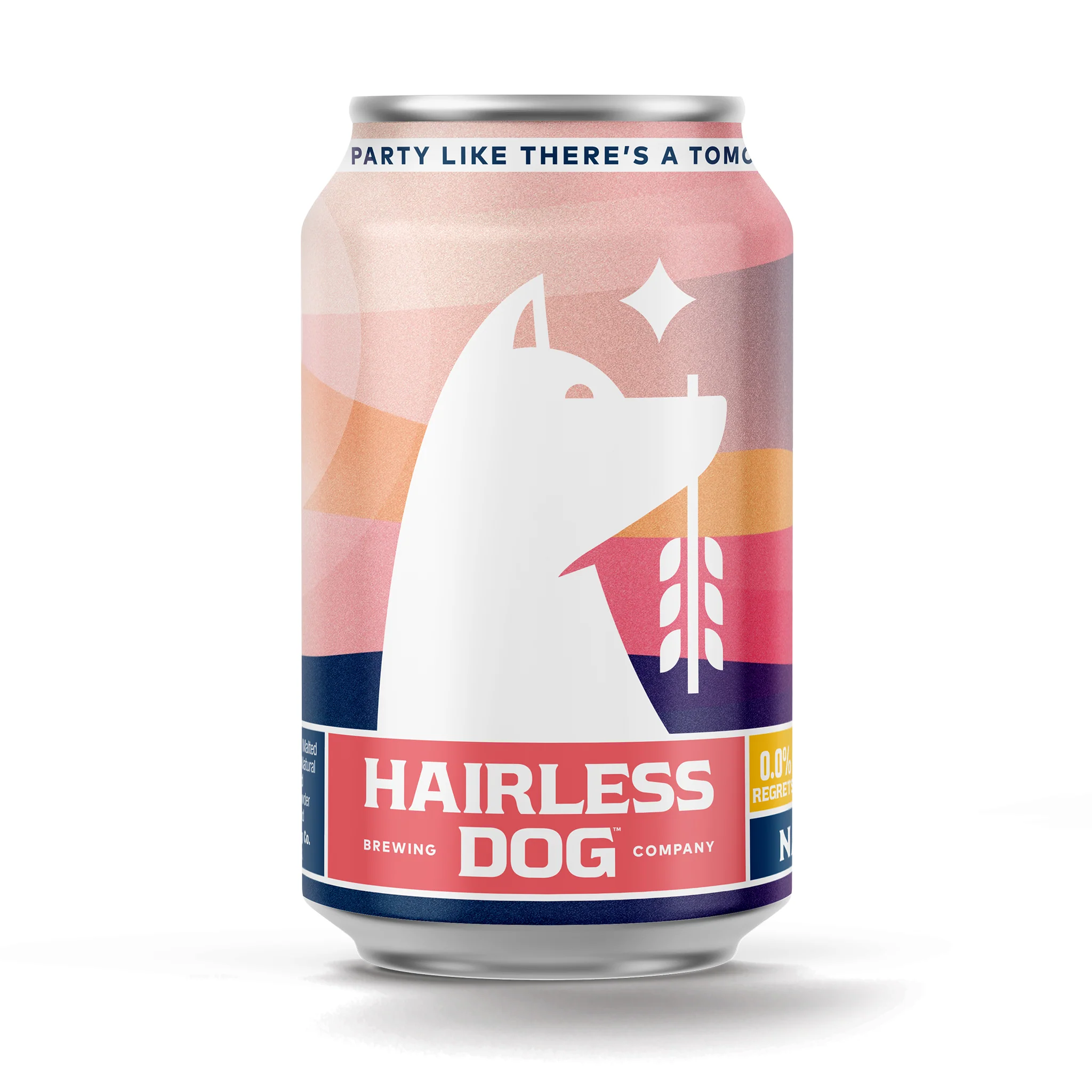 Hairless Dog Brewing Company NA Rosé Pils