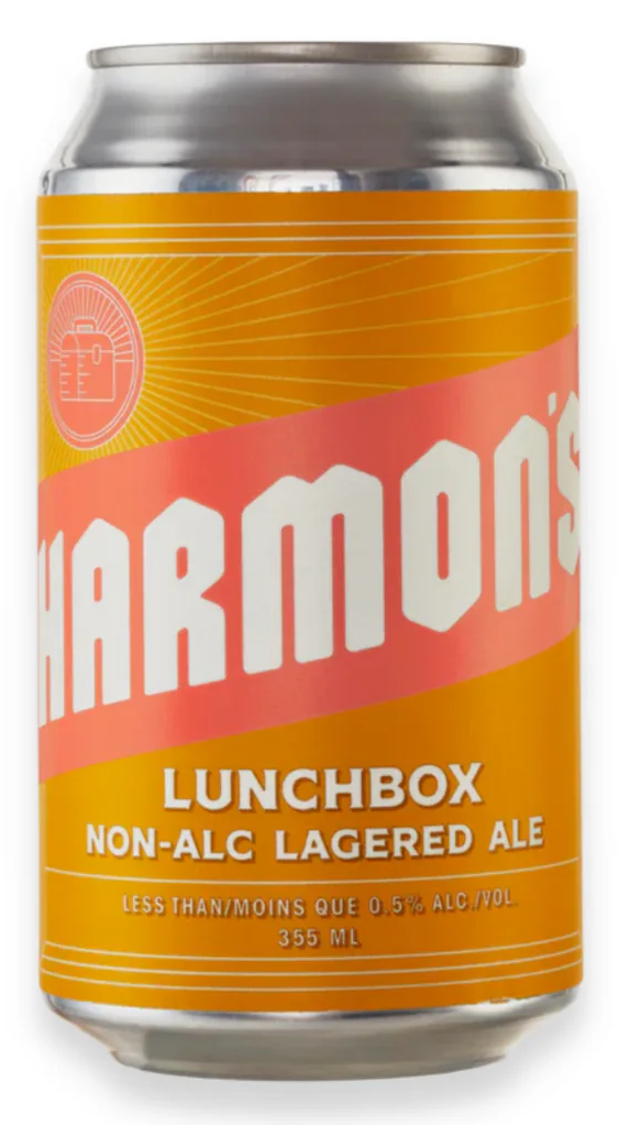 Harmon's Craft Brewing Lunchbox Non-Alc Lagered Ale