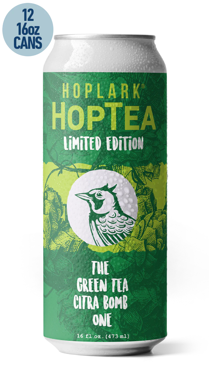 HopLark HopTea The Green Tea Citra Bomb One