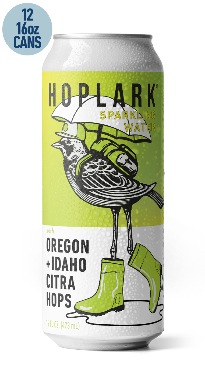 HopLark Water Oregon + Idaho Citra Hops