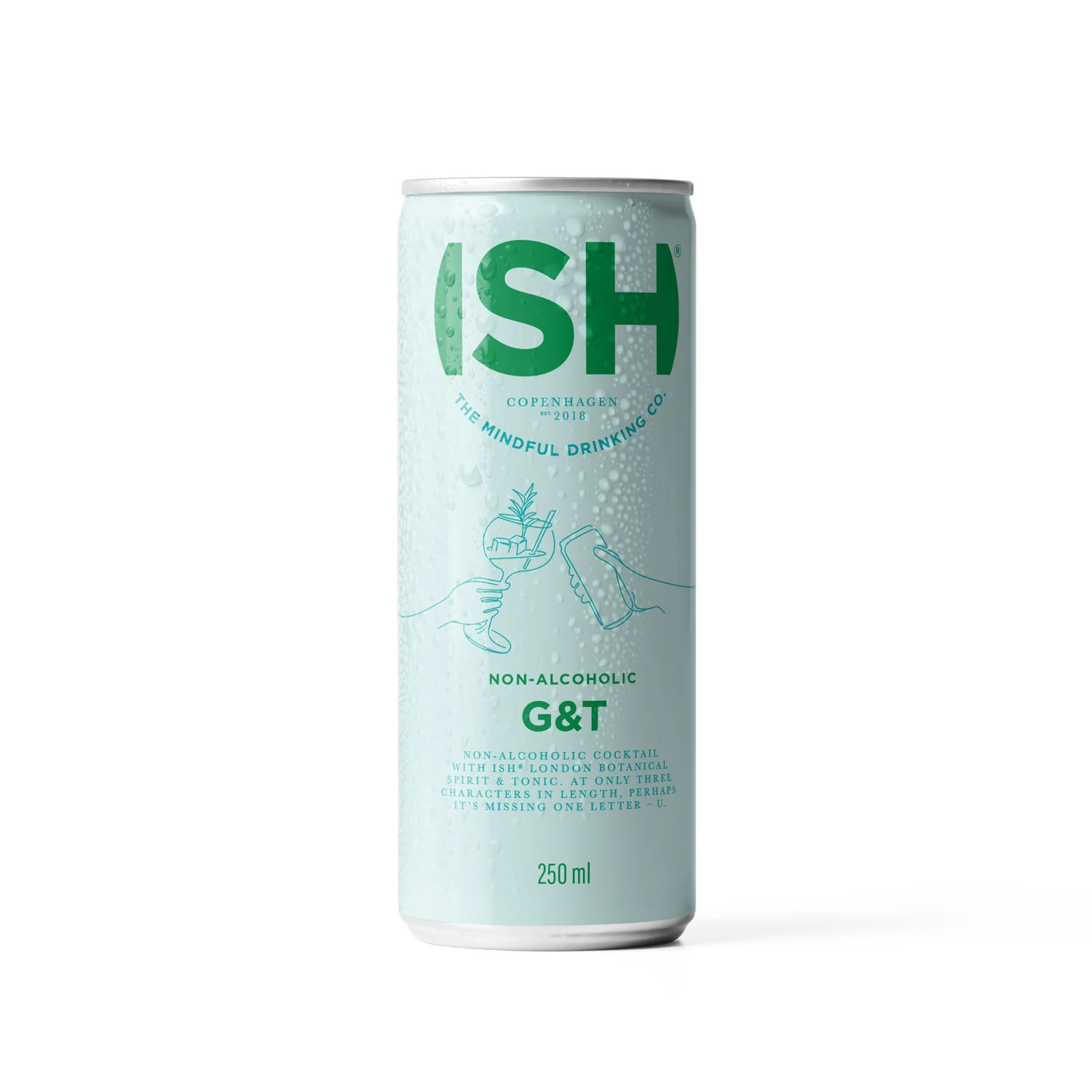 ISH Spirits Non-Alcoholic G&T