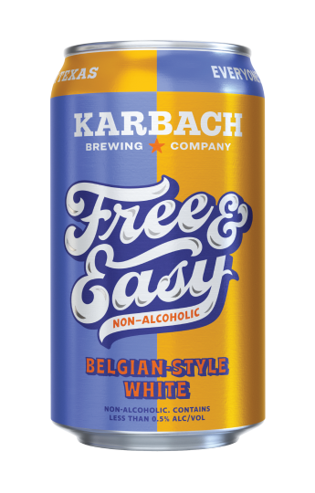 Karbach Brewing Co. Free & Easy NA Belgian-Style White