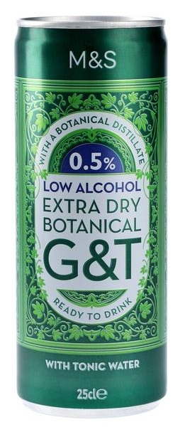 Marks & Spencer Extra Dry Gin & Tonic