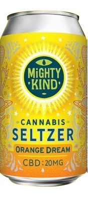 Mighty Kind Orange Dream CBD Seltzer