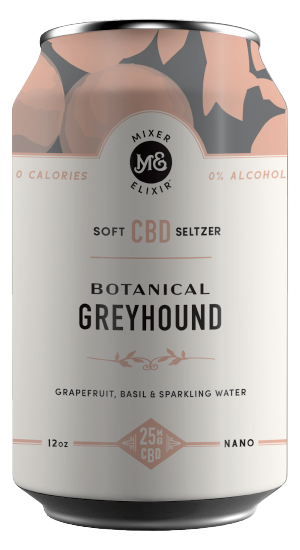 Mixer Elixir Botanical Greyhound CBD Seltzer