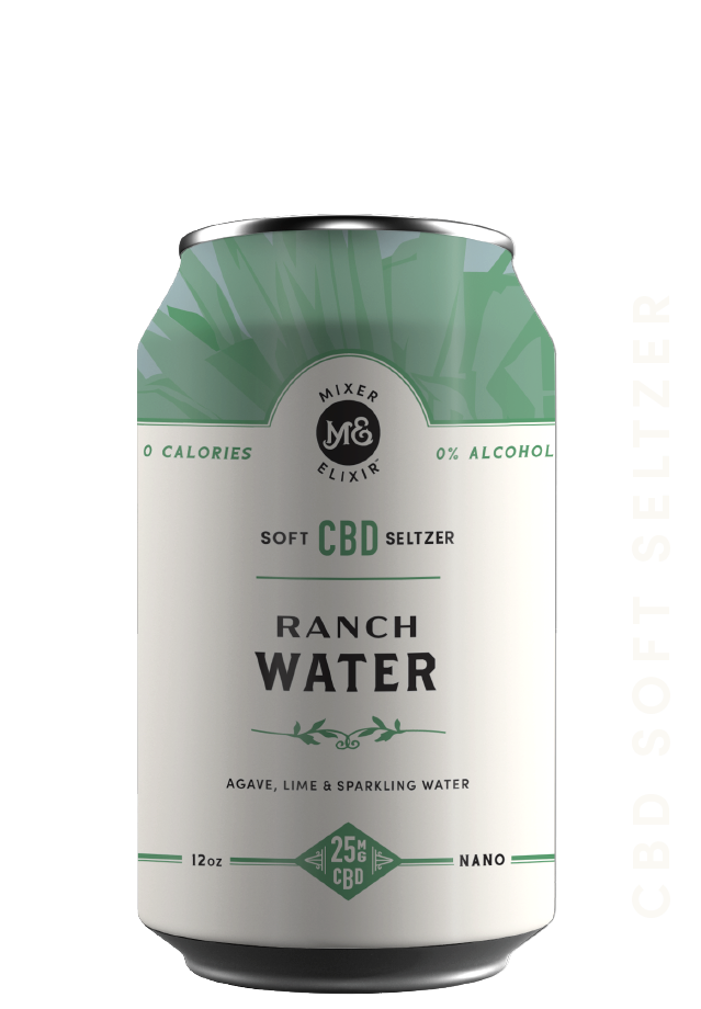 Mixer Elixir Ranch Water CBD Seltzer