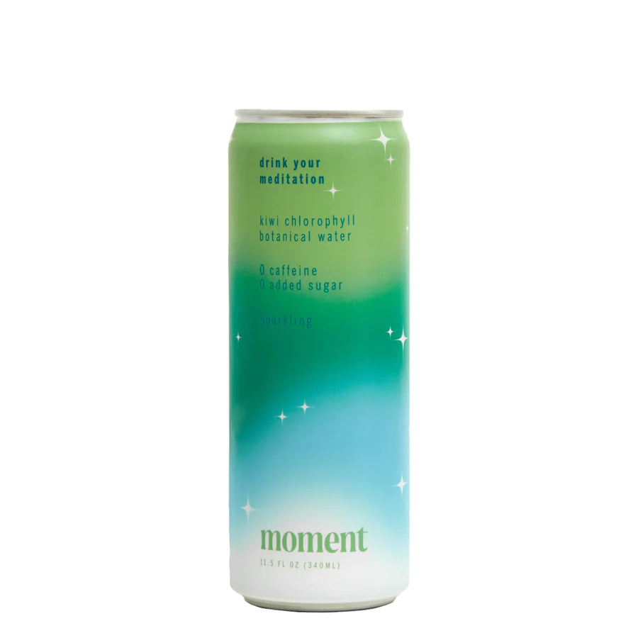 Moment Kiwi Chlorophyll Sparkling Botanical Water