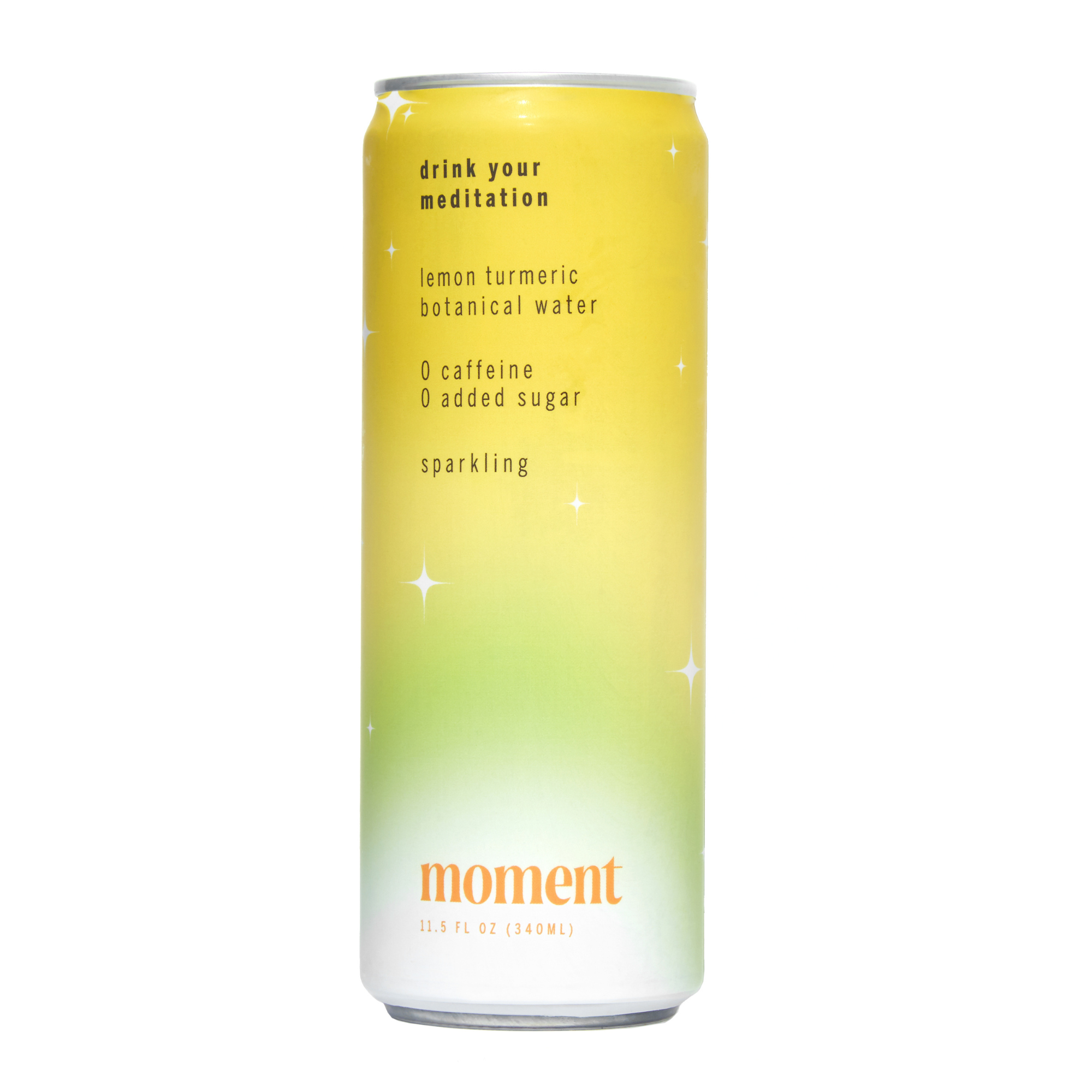 Moment Lemon Turmeric Sparkling Botanical Water