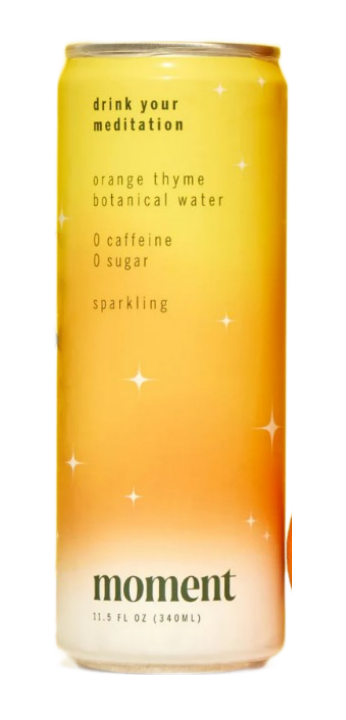 Moment Orange Thyme Sparkling Botanical Water