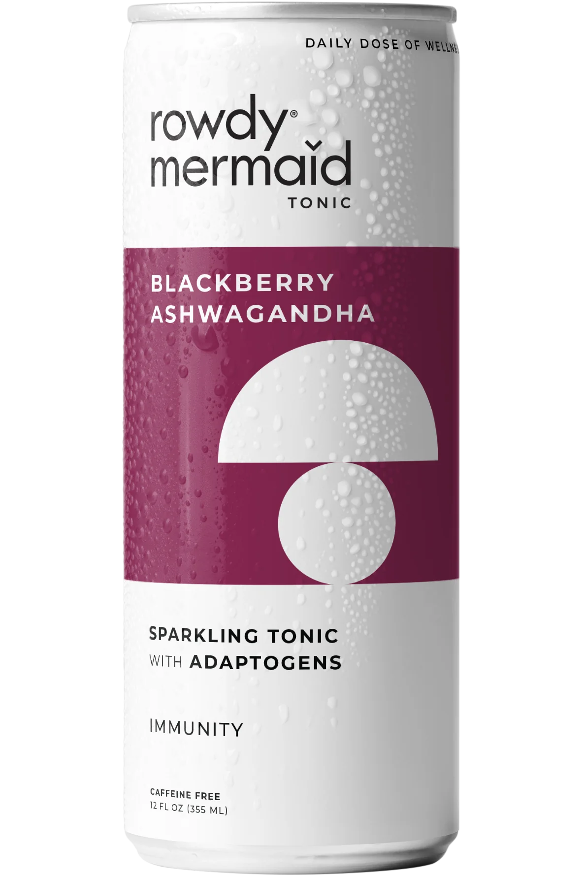 Rowdy Mermaid Blackberry Ashwagandha Sparkling Tonic