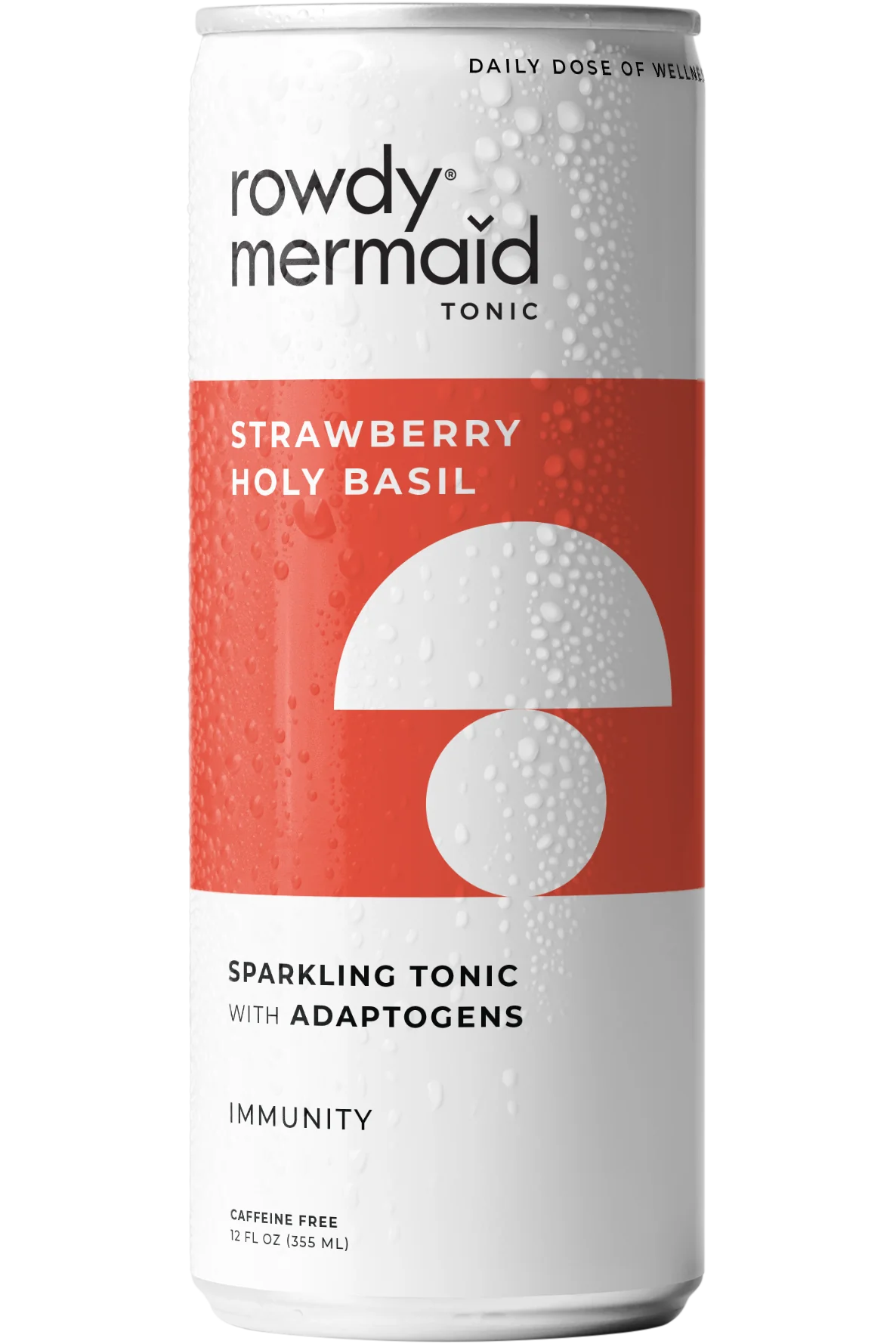 Rowdy Mermaid Strawberry Holy Basil Sparkling Tonic