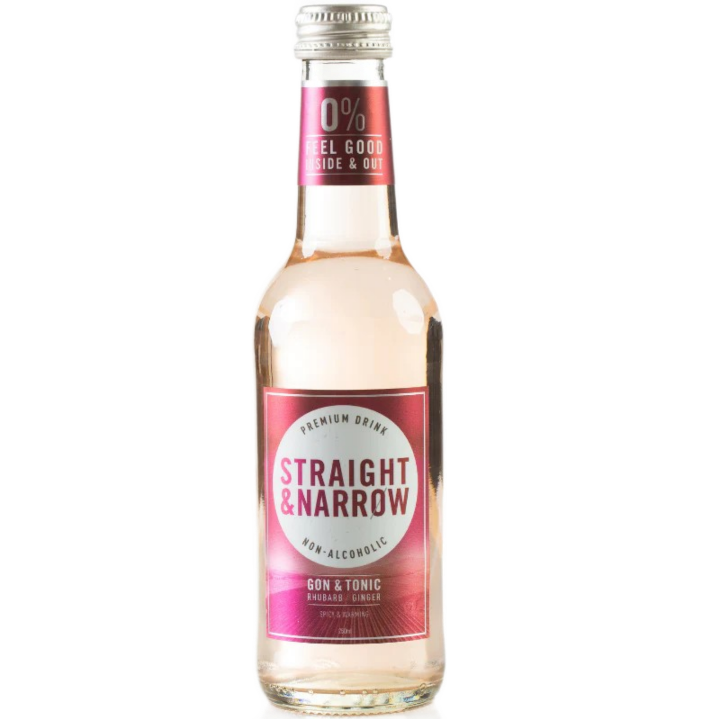 Straight & Narrow GON & Tonic - Rhubarb & Ginger