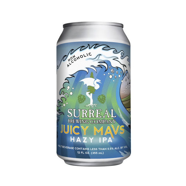 Surreal Brewing Company Juicy Mavs Hazy IPA