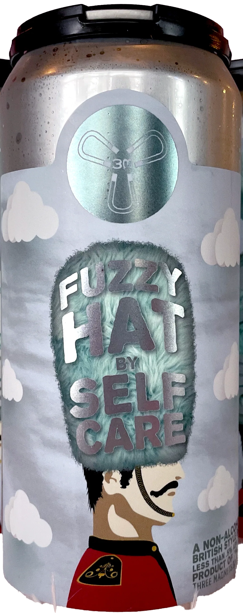 Three Magnets Brewing Co. Self-Care Fuzzy Hat - British Style Brew