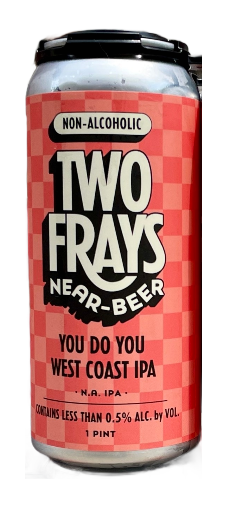 Two Frays Brewery You West Coast NA IPA