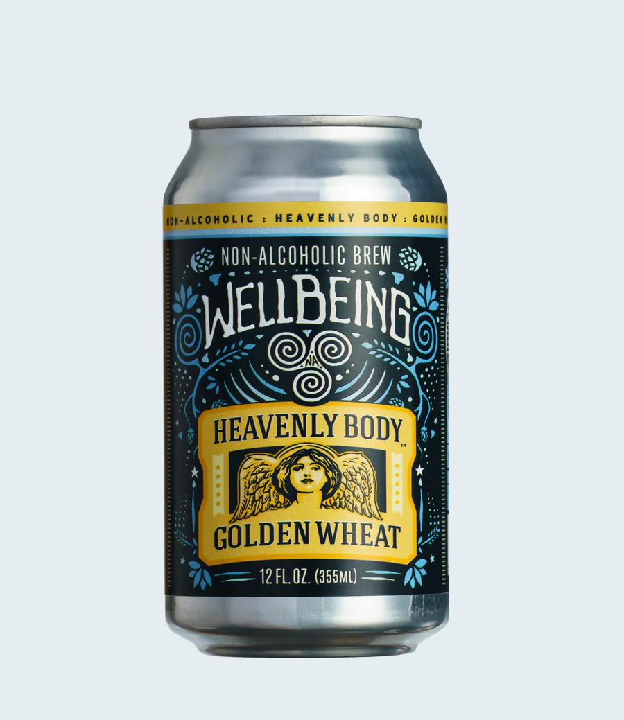 WellBeing Brewing Co. Heavenly Body Golden Wheat