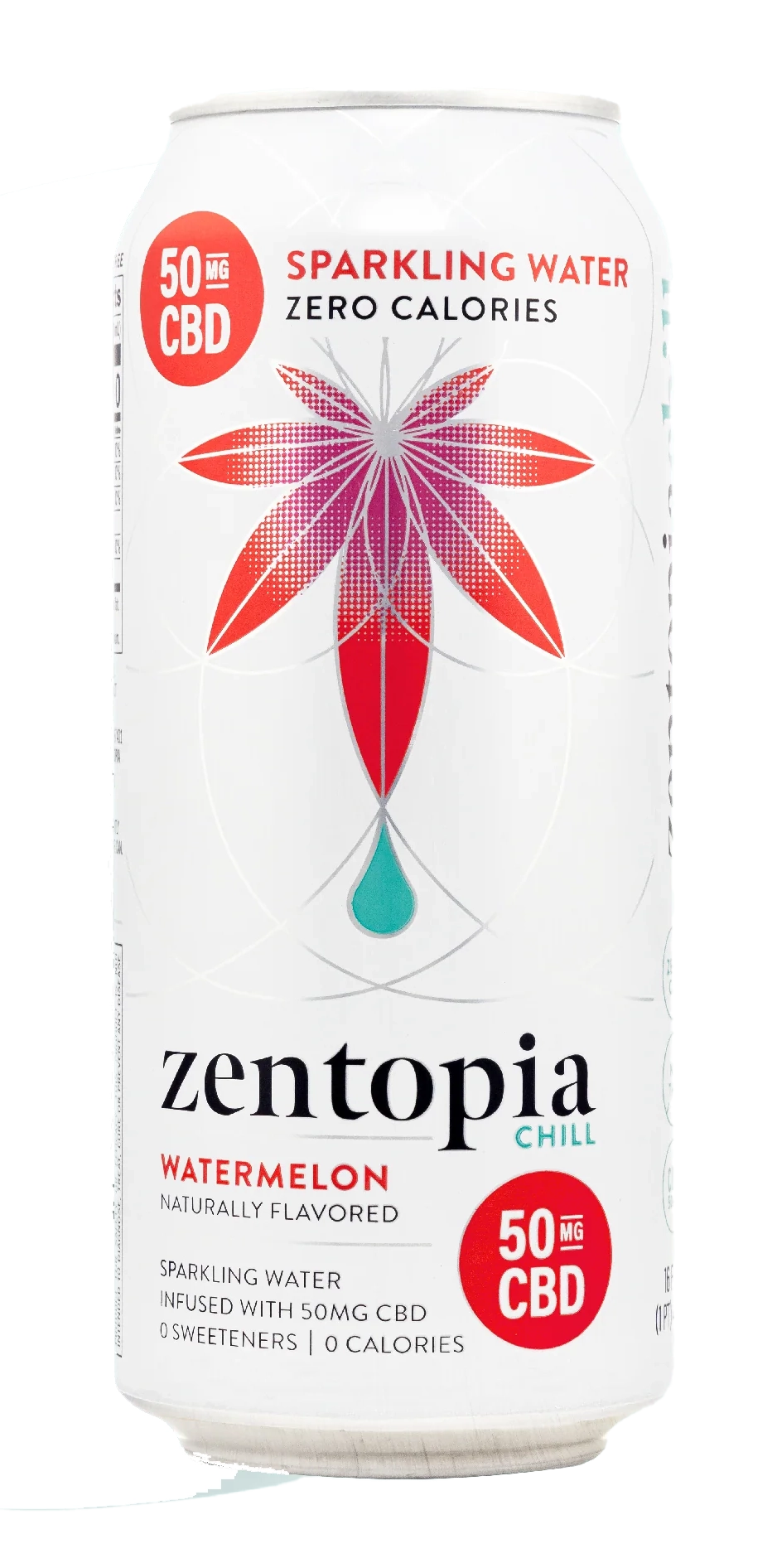 Zentopia Watermelon Chill CBD Sparkling Water